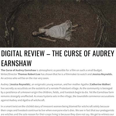 DIGITAL REVIEW – THE CURSE OF AUDREY EARNSHAW